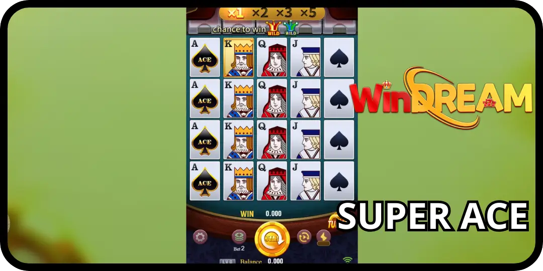 WinDream Slot - How to Play Super Ace by JILI Game & Effective Tips Big Win 3 Interface Super ACE by jili game